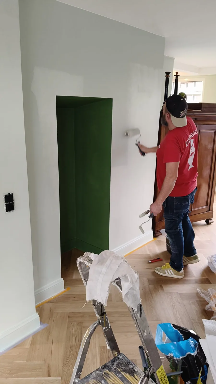Finition peinture par notre équipe