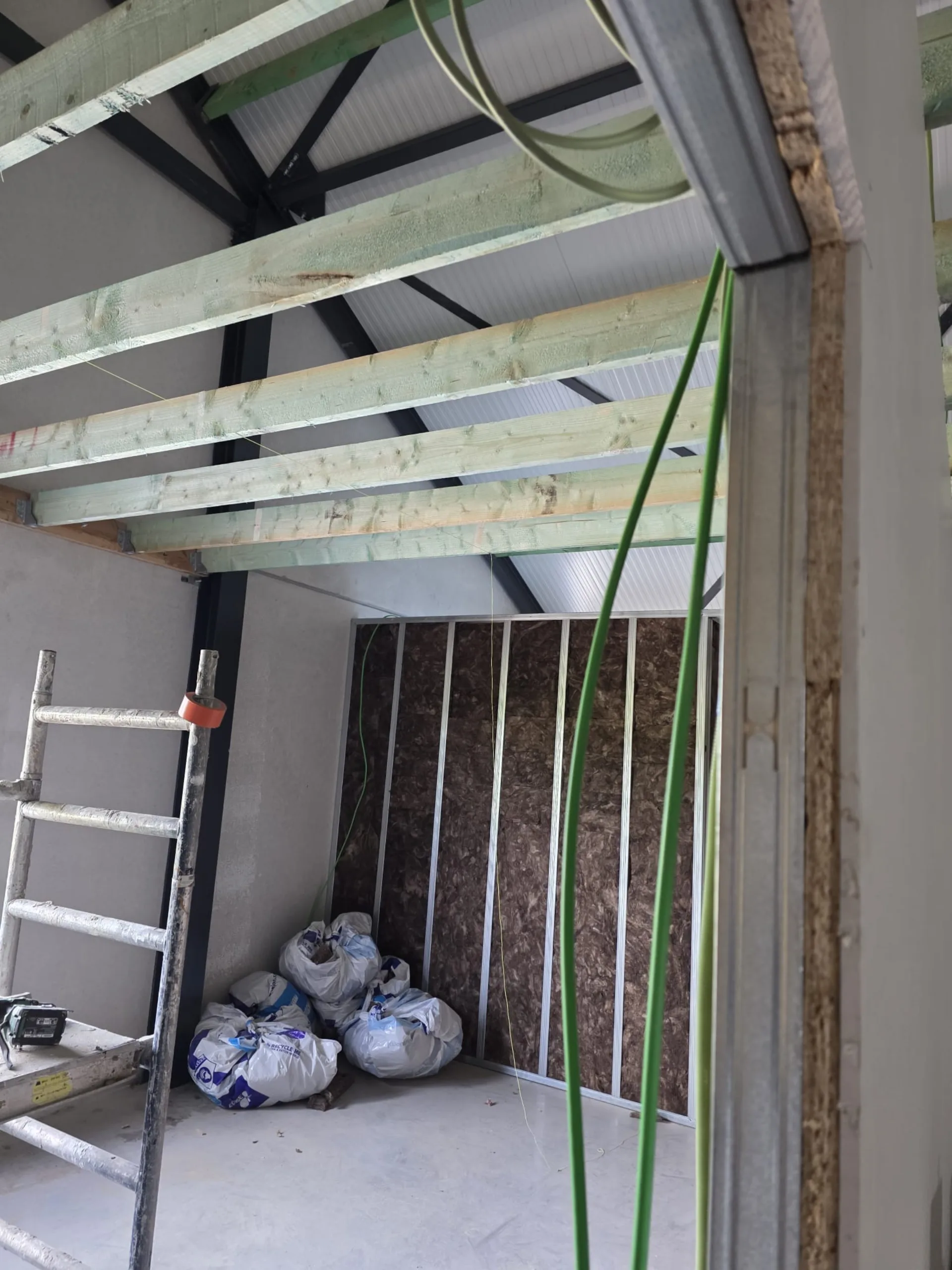 Isolation thermique et phonique sur chantier